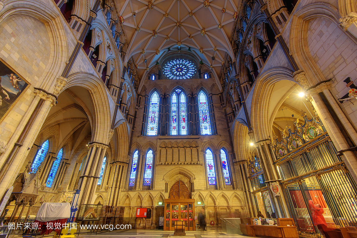 约克大教堂,约克礼拜堂,约克教堂,英国