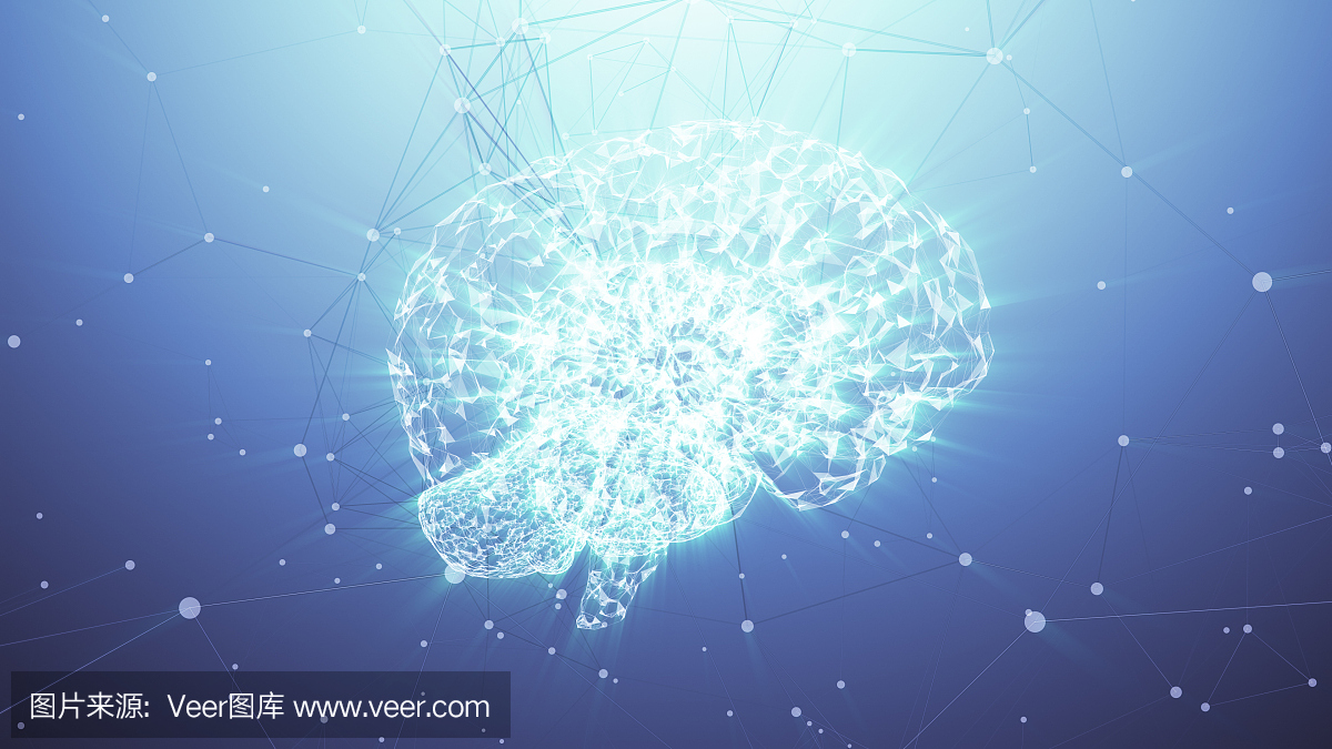 电脑大脑思维神经网络AI人工智能