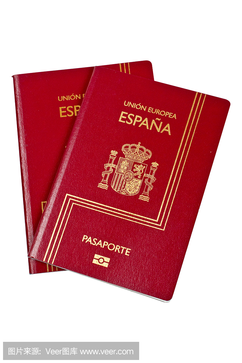 两个西班牙护照