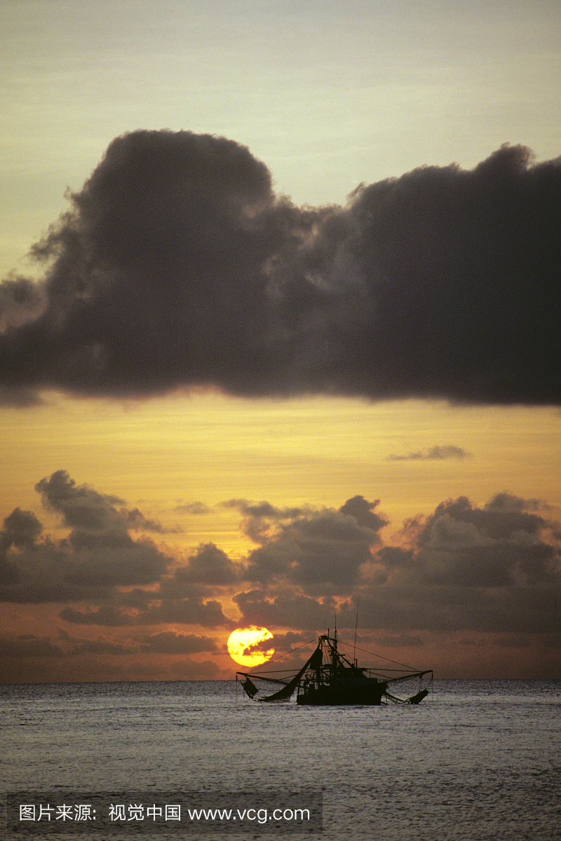 大虾拖网渔船马西格,约克,岛中部托雷斯海峡群
