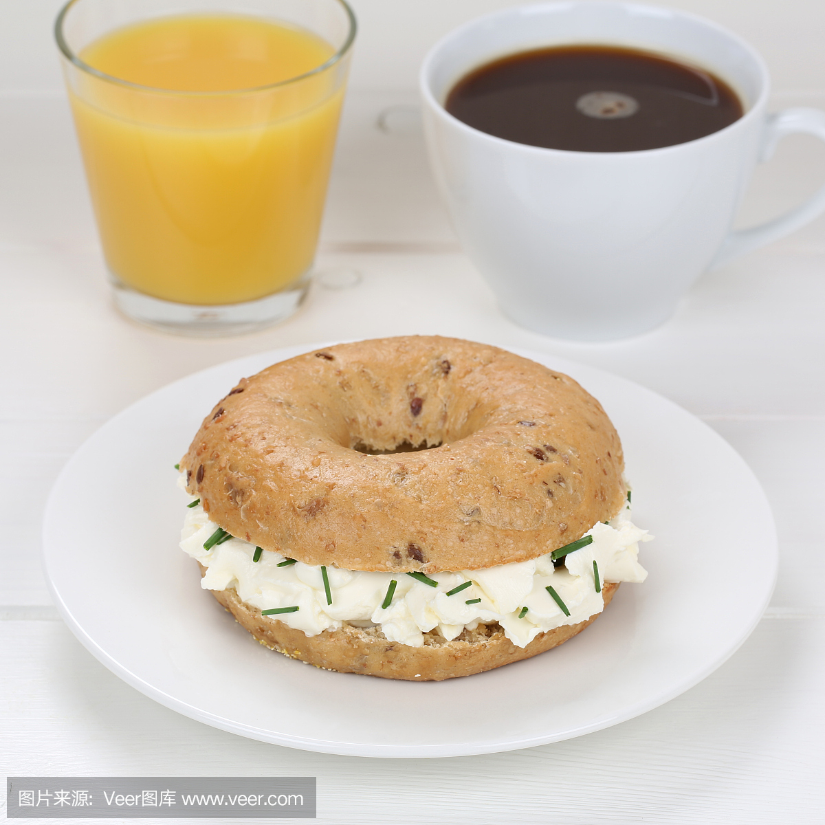 百吉饼,犹太面包,贝果,贝果