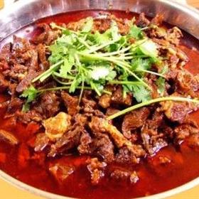 麻辣火锅开水煮凉水是还是蛤蜊羊肉放图片