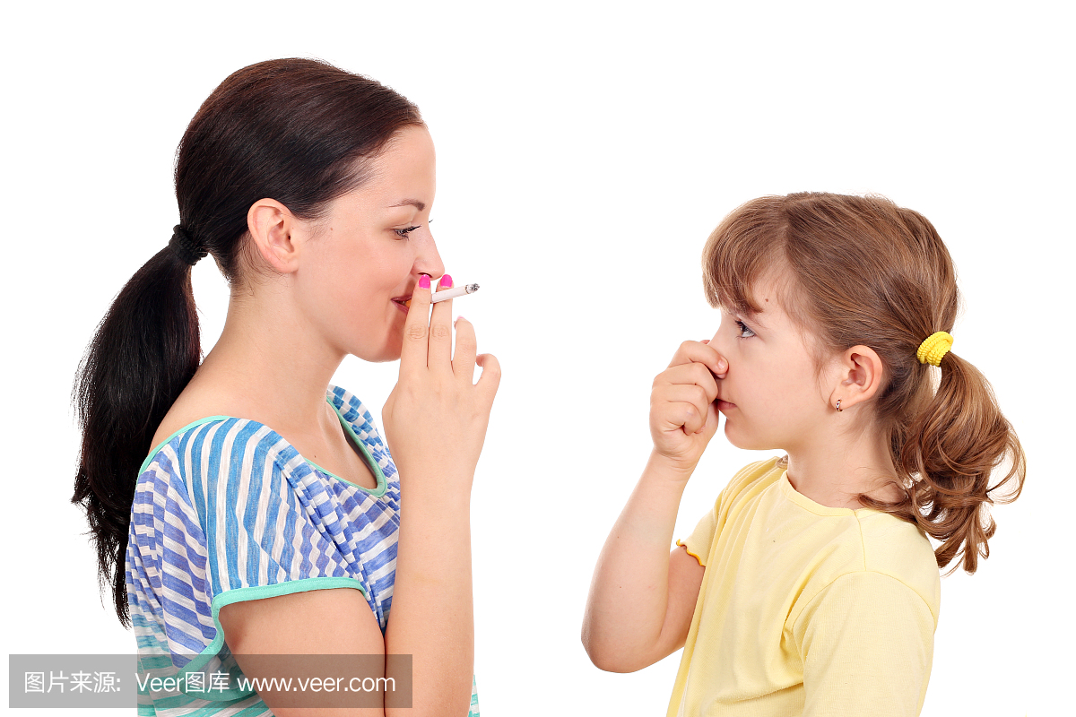 吸烟可引起儿童哮喘和疾病