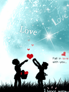 我的心日月可见_情侣手机动态壁纸-533kb