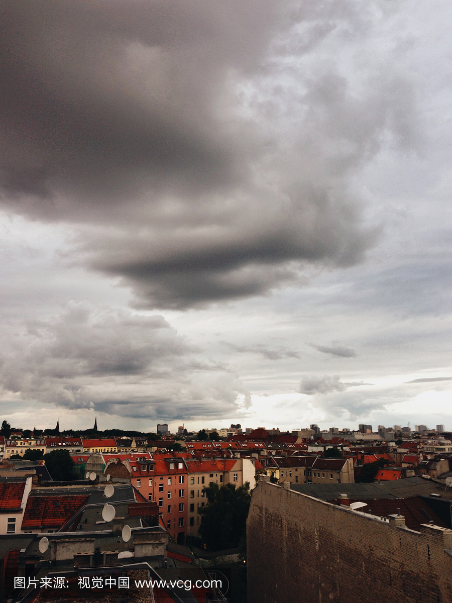 柏林,户外,天气,天空