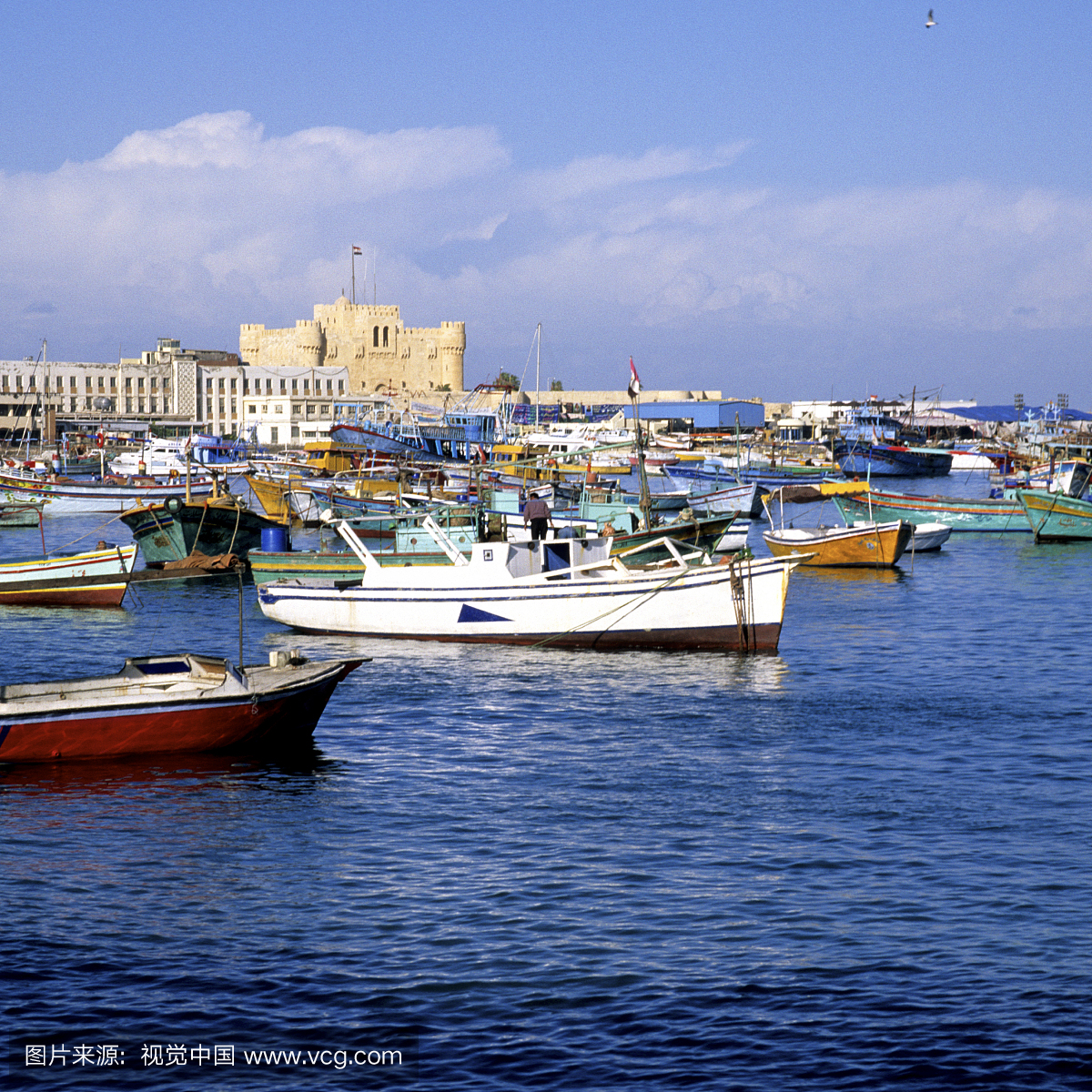 Qaitbay Castle and the Eastern Harbor, Alexandria