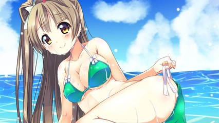 二次元美少女南小鸟动漫性感美女宽屏电脑桌面-114kb