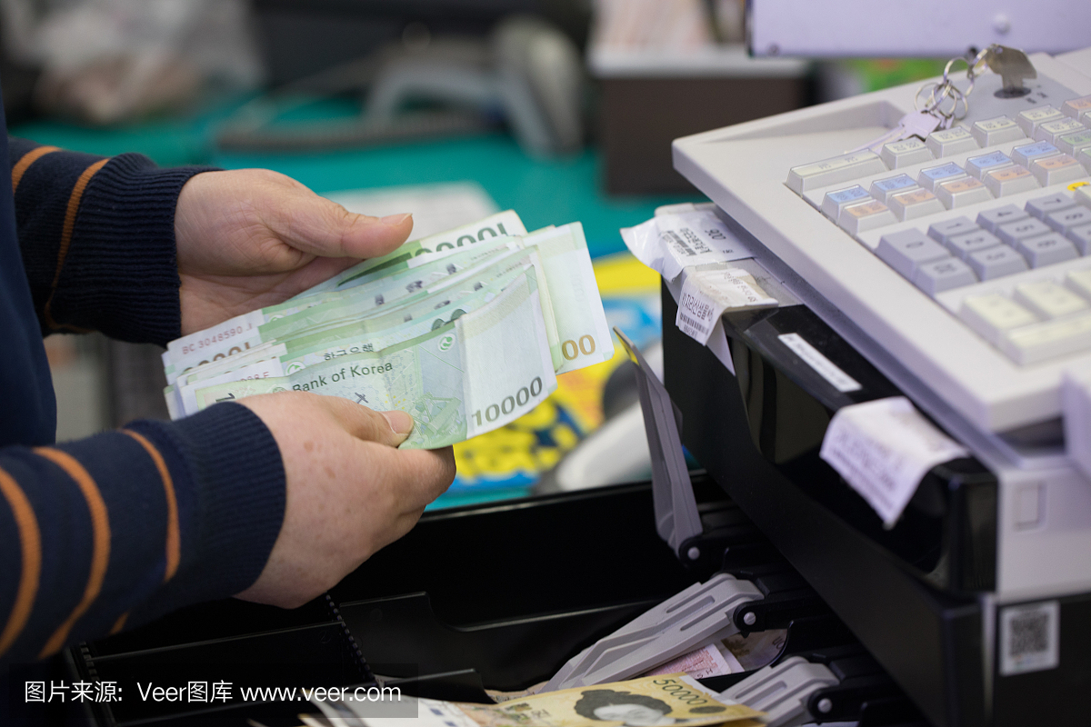 韩国货币,韩元,韩国钱币,韩国钱