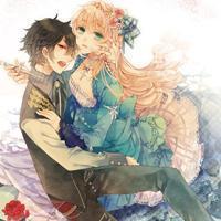 幸福的瞬间,接吻,拥抱的动漫情侣头像一左一右-9kb