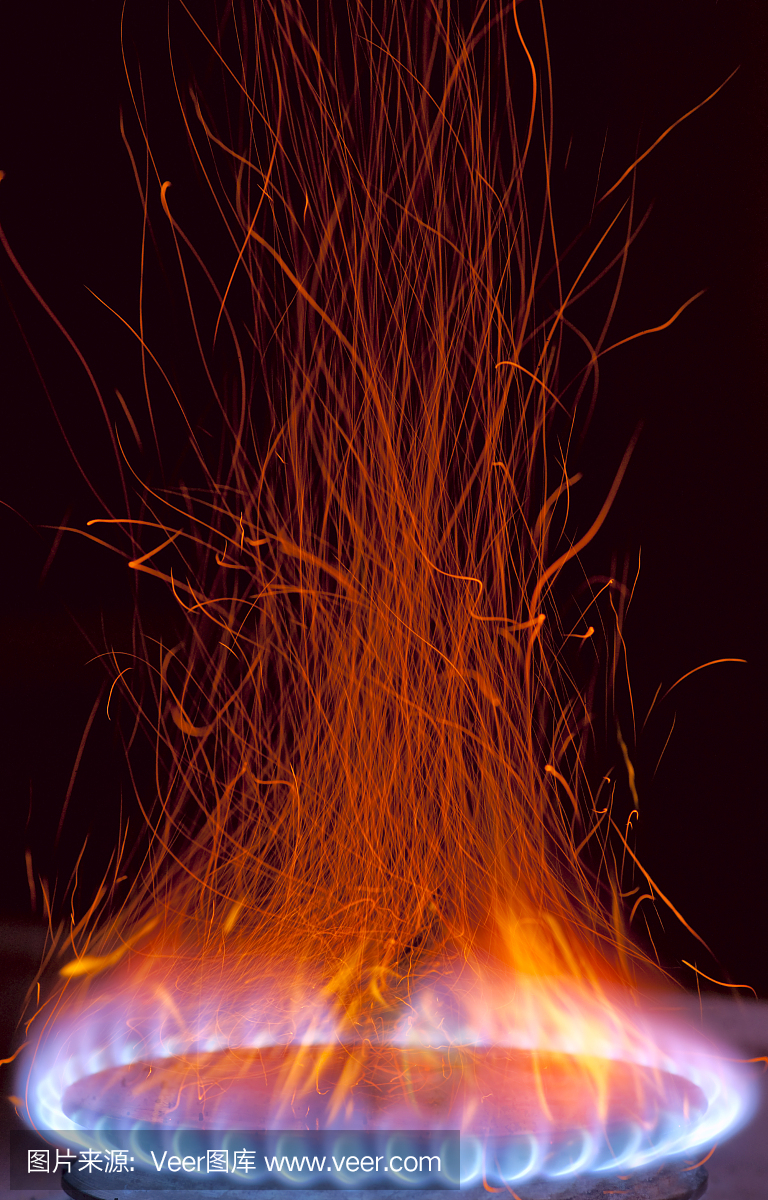 甲烷,沼气,火炉,燃烧器