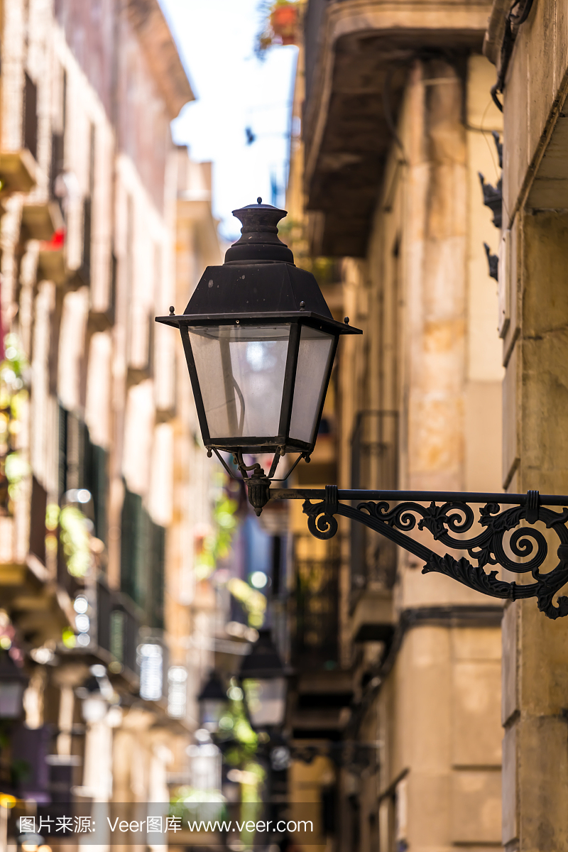 巴塞罗那旧城区巴里戈尔奇