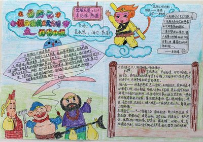西游记读后感手抄报