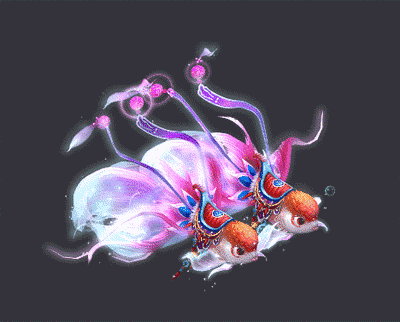 屏保动态金鱼壁纸高清,屏保动态图片大全,金鱼-382kb