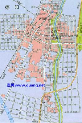四川德阳广汉地图图片
