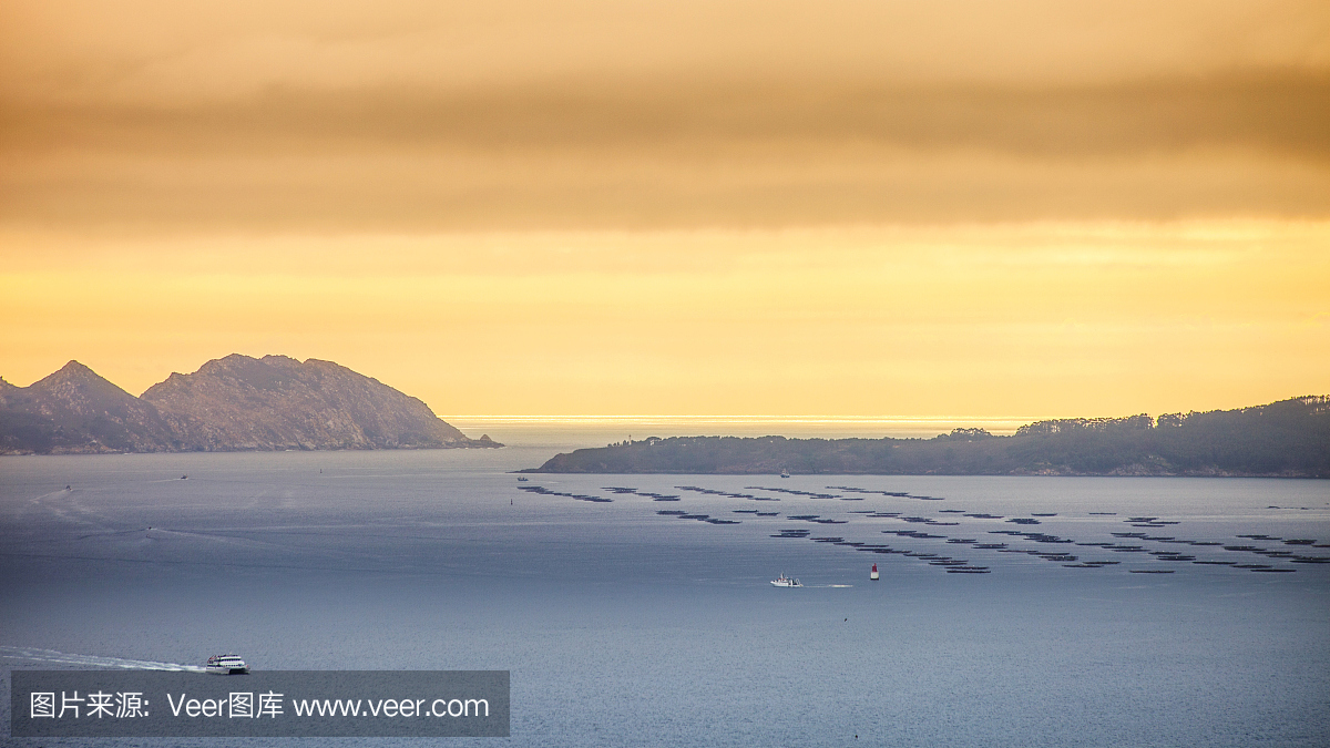 维戈,维歌海湾,天空,暴风雨
