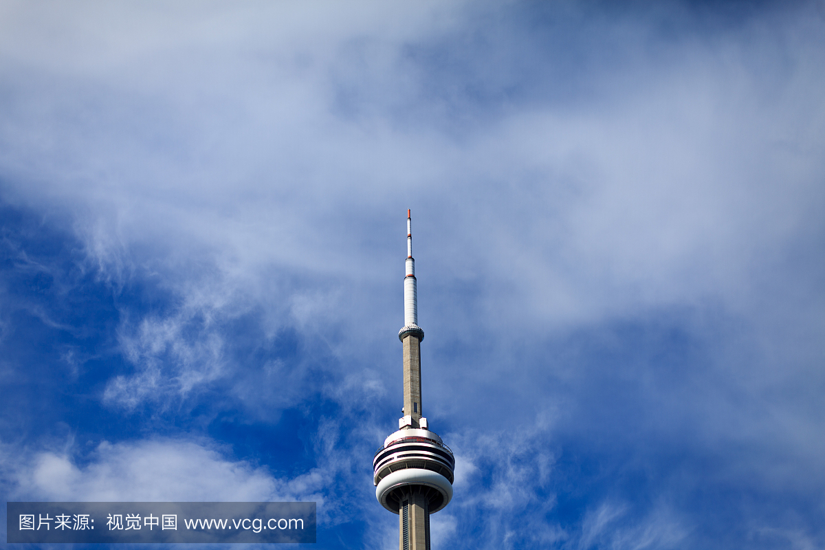 多伦多加拿大国家电视塔顶部