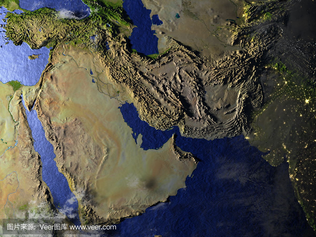 阿拉伯半岛,世界上最大的半岛,海湾国家,中东国家