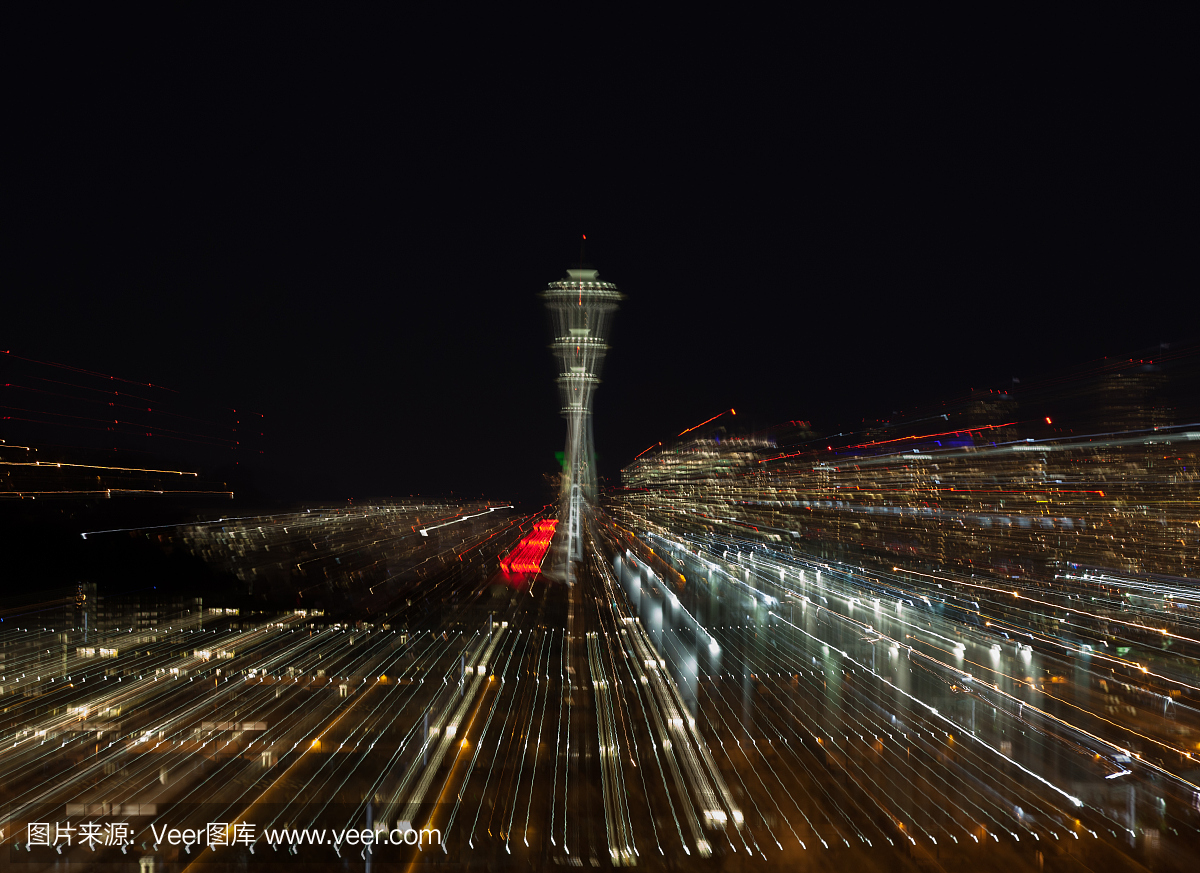 西雅图,西雅图市,摄影,长时间曝光