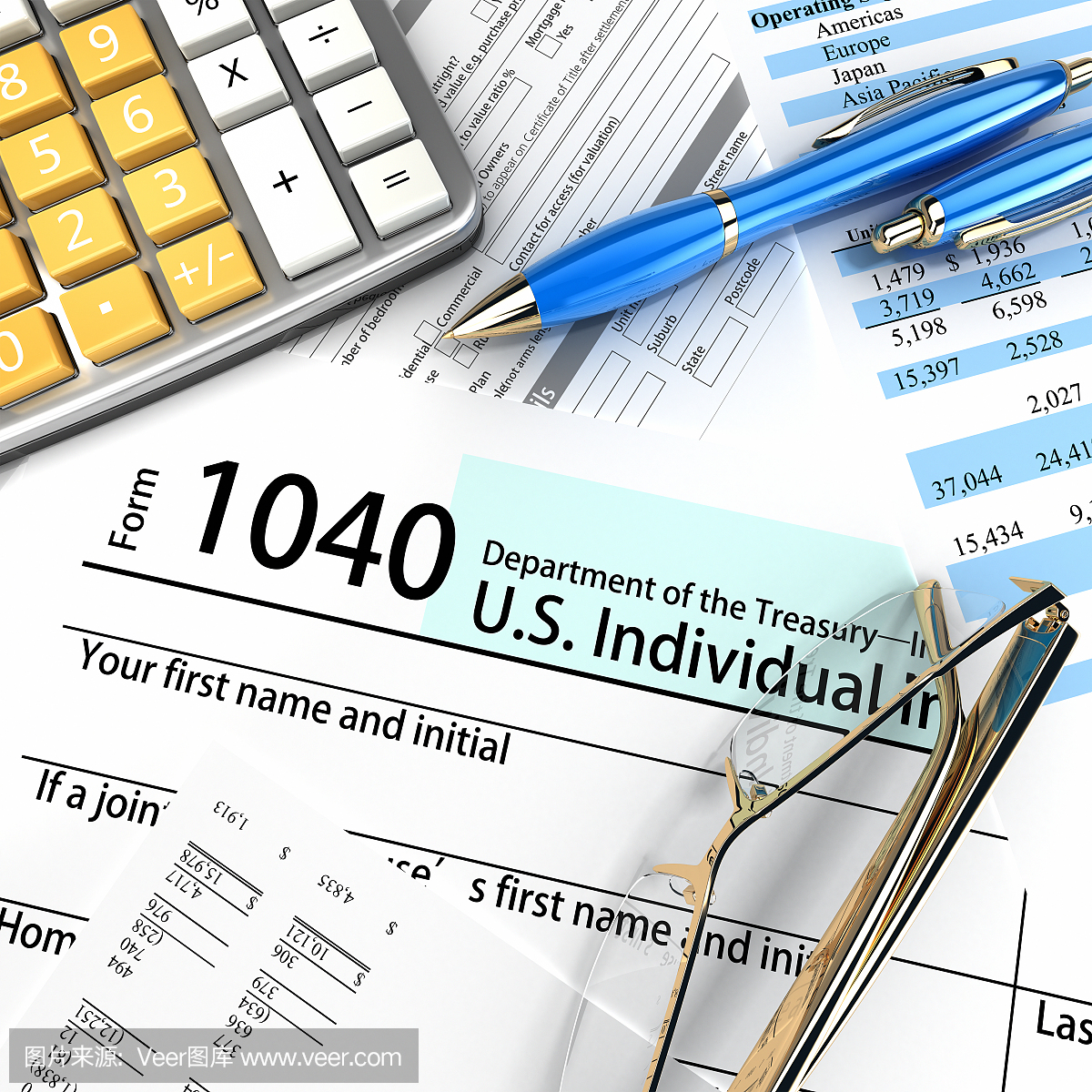 美国1040税表
