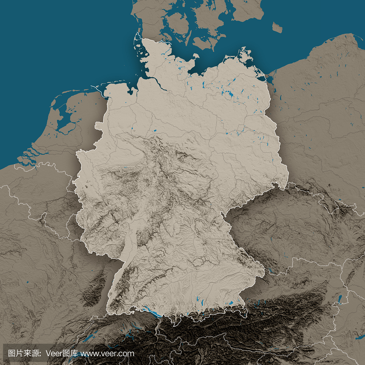 为何德国的边界多以河流山川为界？_捷克斯洛伐克