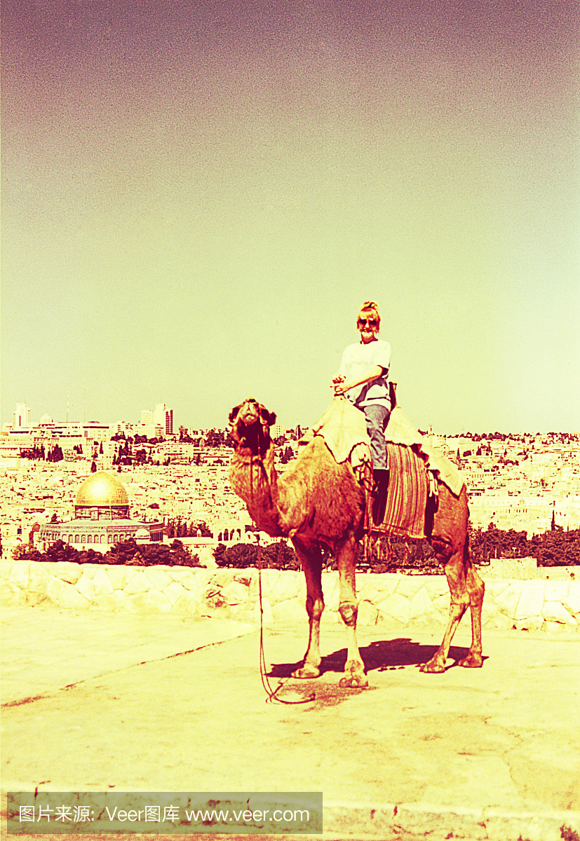国际著名景点,耶路撒冷,真实的人,一个人