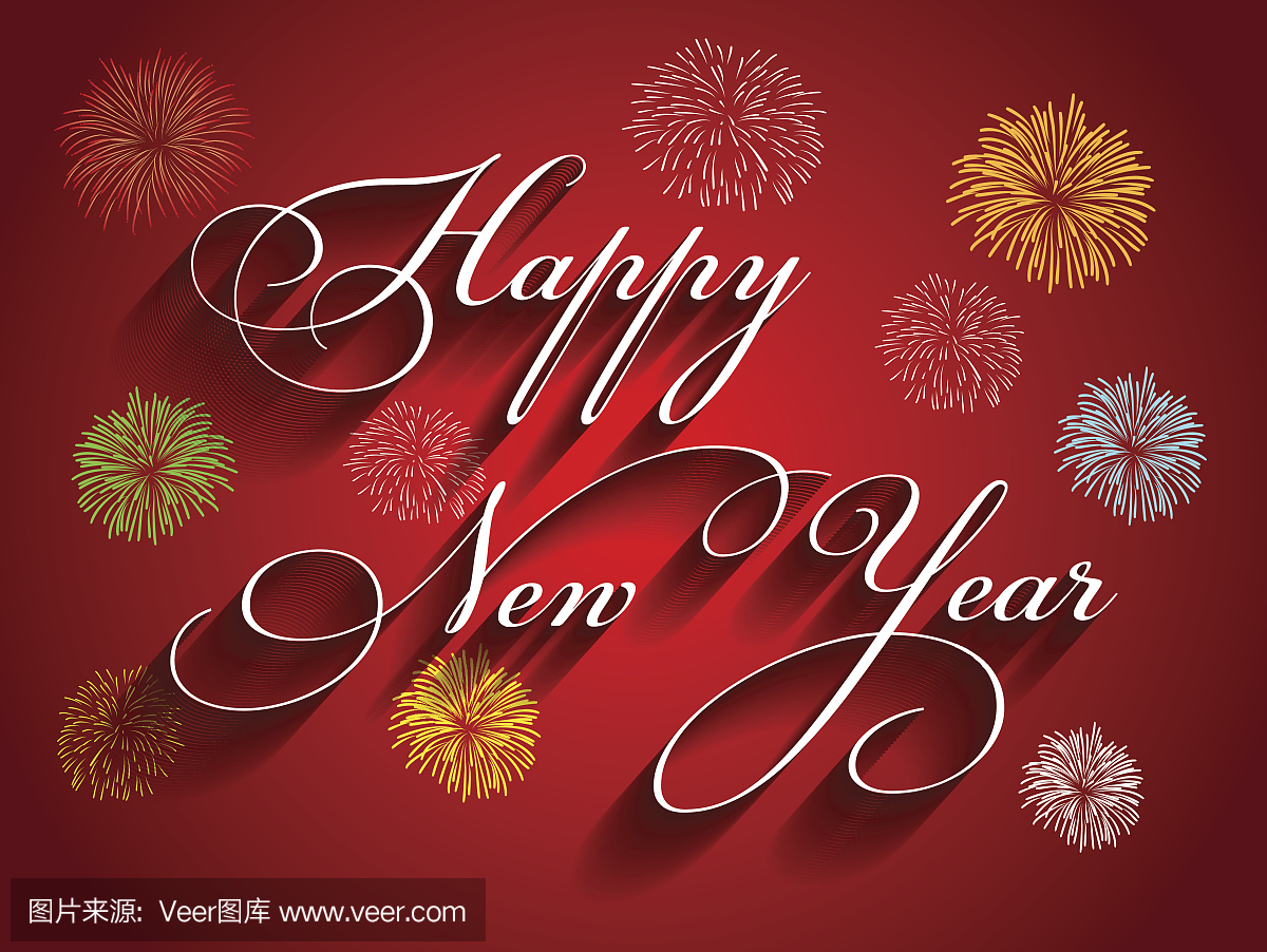 新的,问候,圣诞节,形状