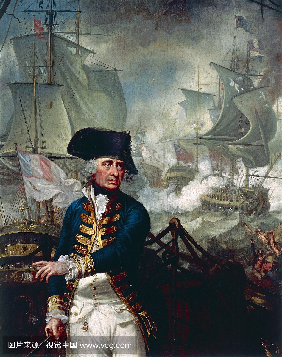 ·豪厄爵士(伦敦,1726 - 1799年)的英国海军上