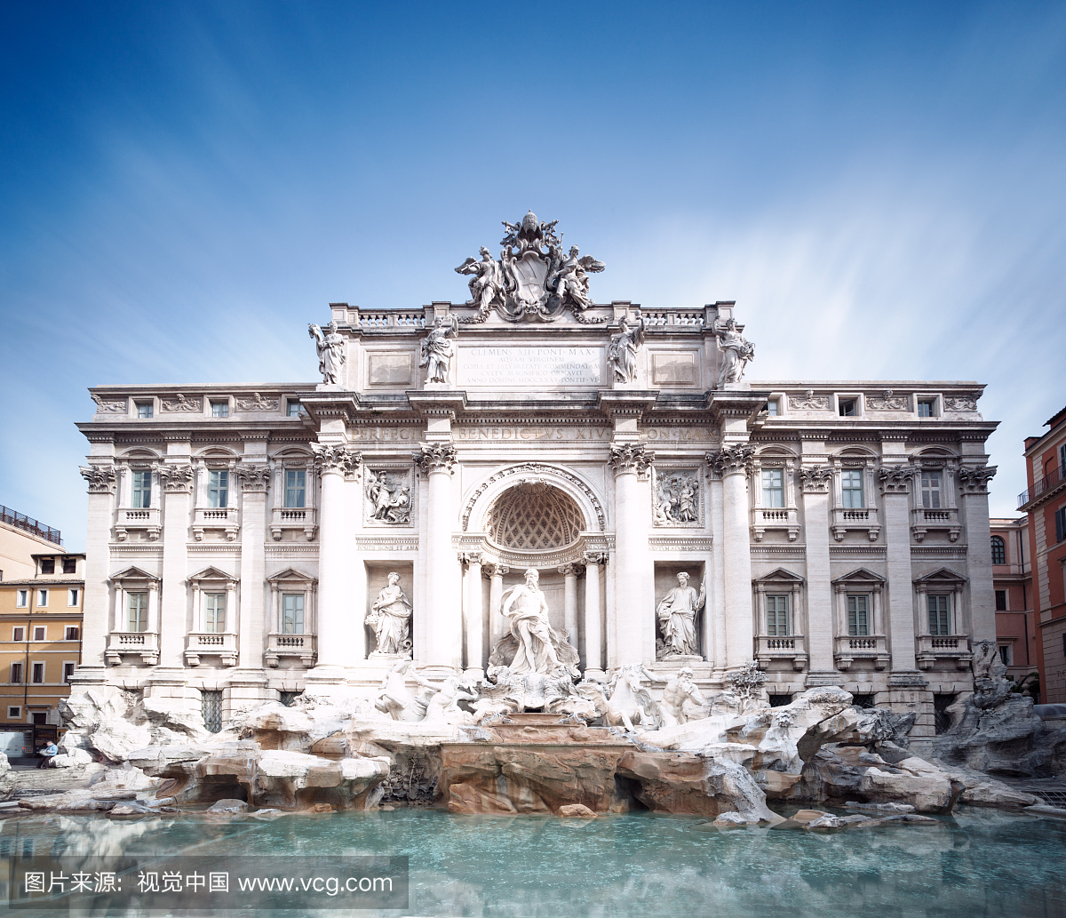 罗马,意大利首都,罗马风情,特莱维喷泉