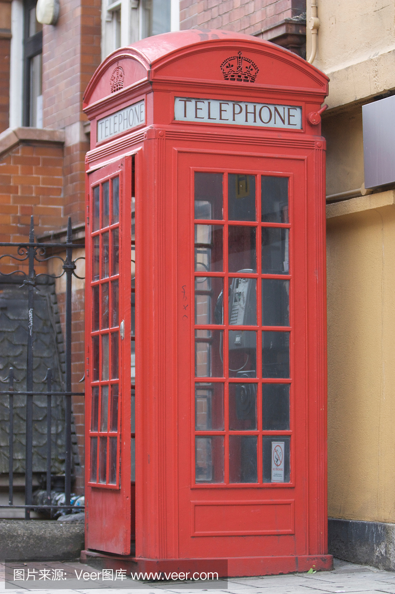 英国伦敦付费电话亭