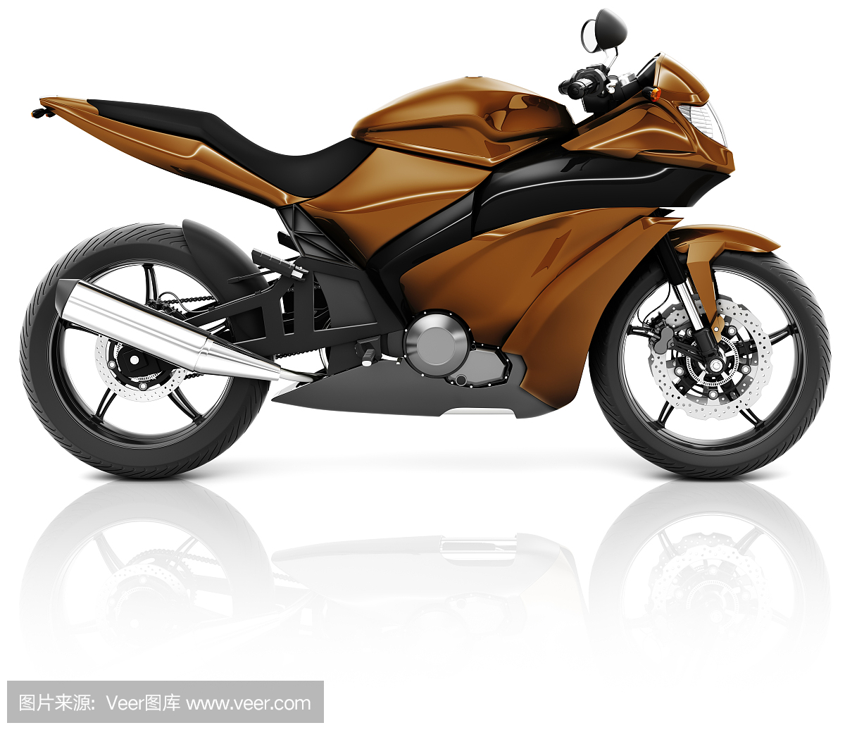 褐色,摩托车,机动车,水平画幅