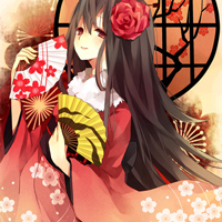 42张唯美意境的古装动漫女生头像 好一个倾国-85kb