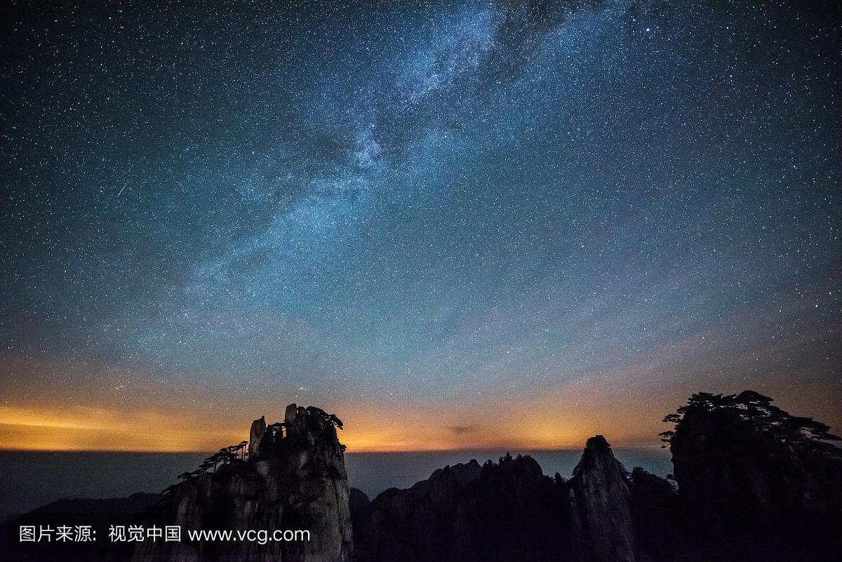 黄山星空