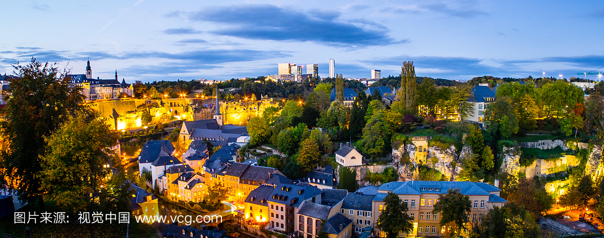 卢森堡,卢森堡首都,国际著名景点,基希贝格