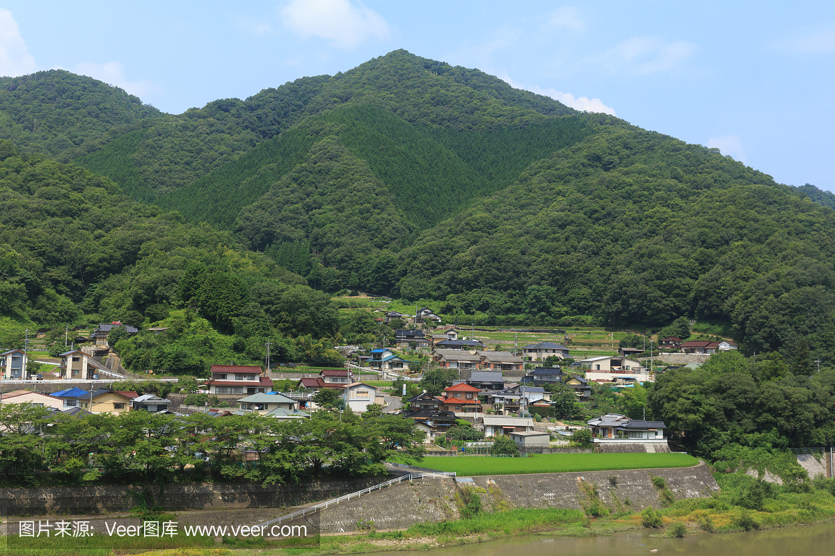 村在冈山县,日本