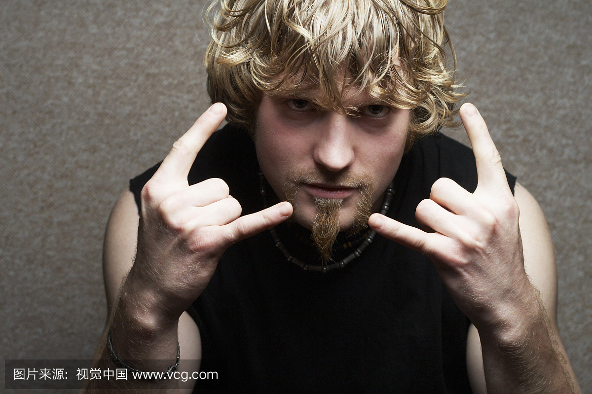 摇滚手势,摇摆舞手势,摇滚乐手势,摇滚音乐的手势