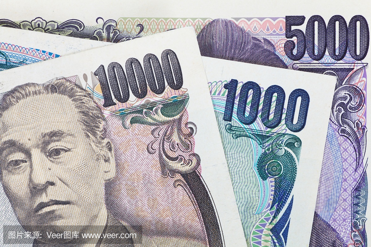 5000日元,面值5000日圆,面值5000日元,