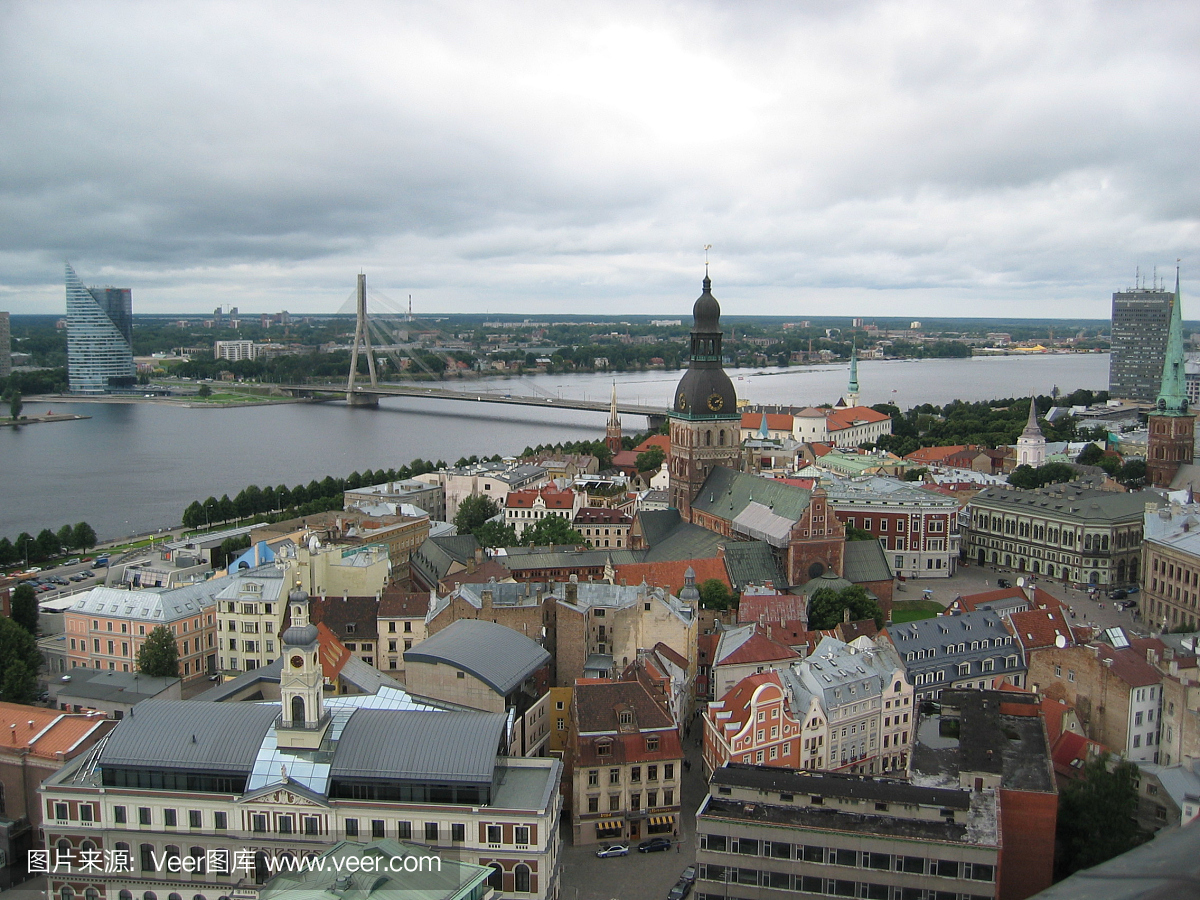里加,拉脱维亚共和国首都,城镇,爱沙尼亚