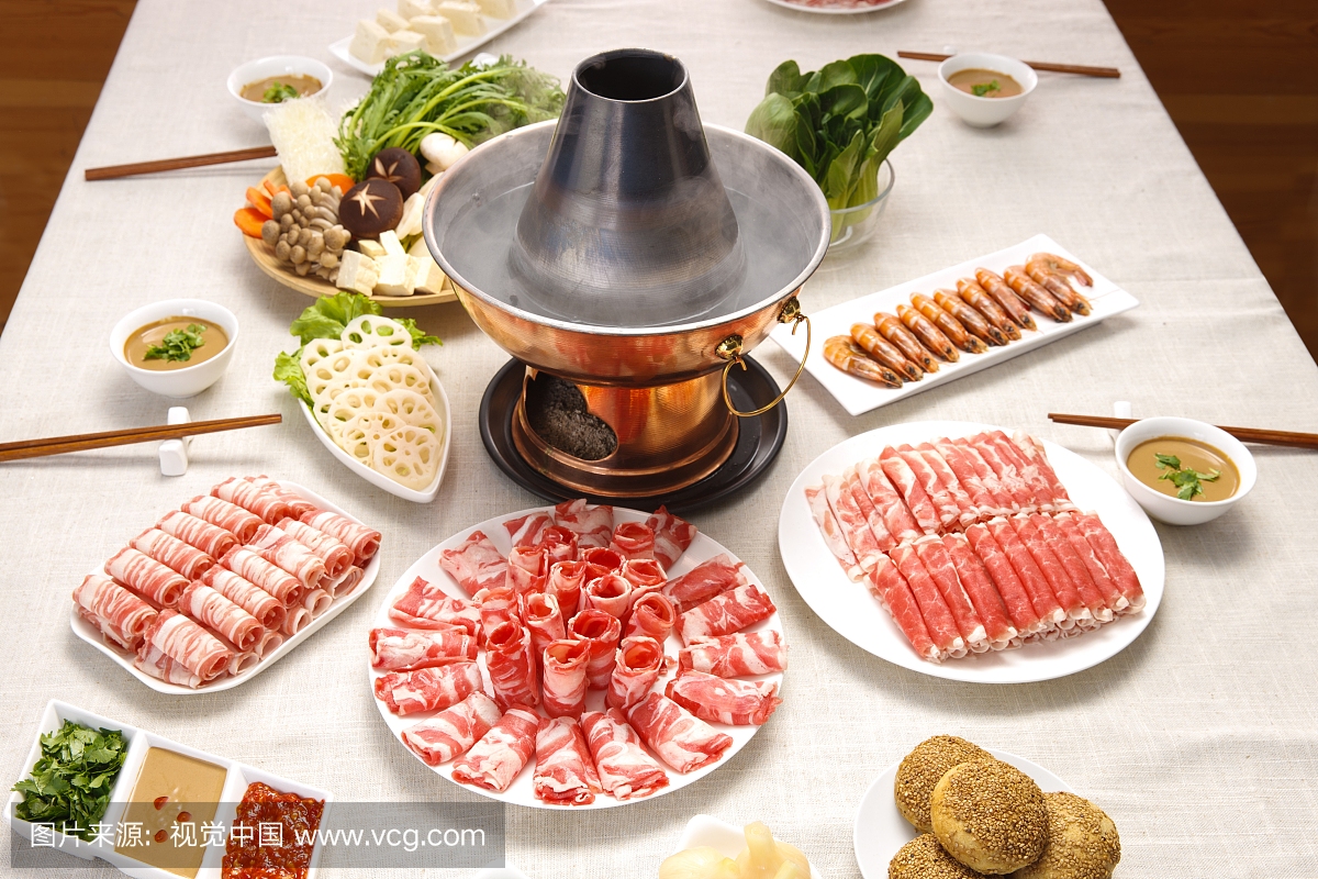 火锅,涮锅,宴会,宴