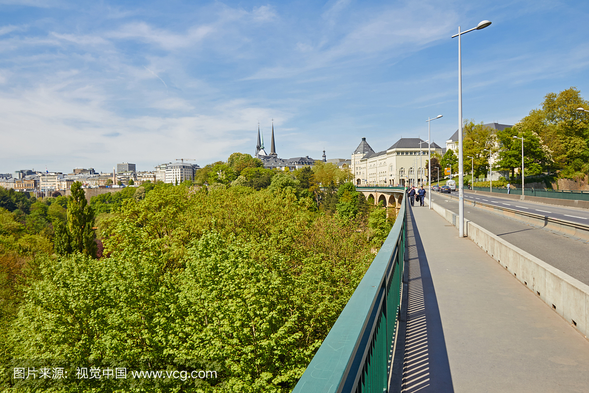 城市生活,灯笼,卢森堡公国,19世纪