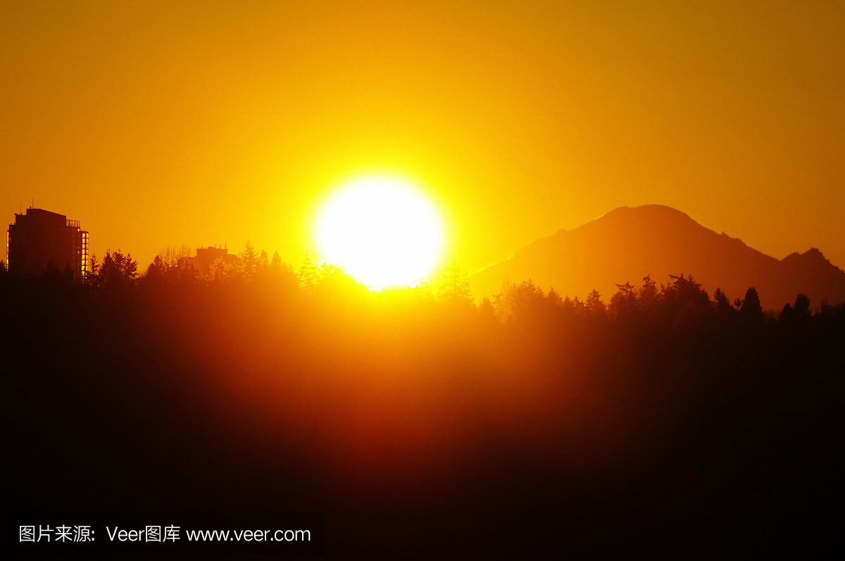 景观与日出黎明早晨一天中午插画图片素材_ID:423489475-Veer图库