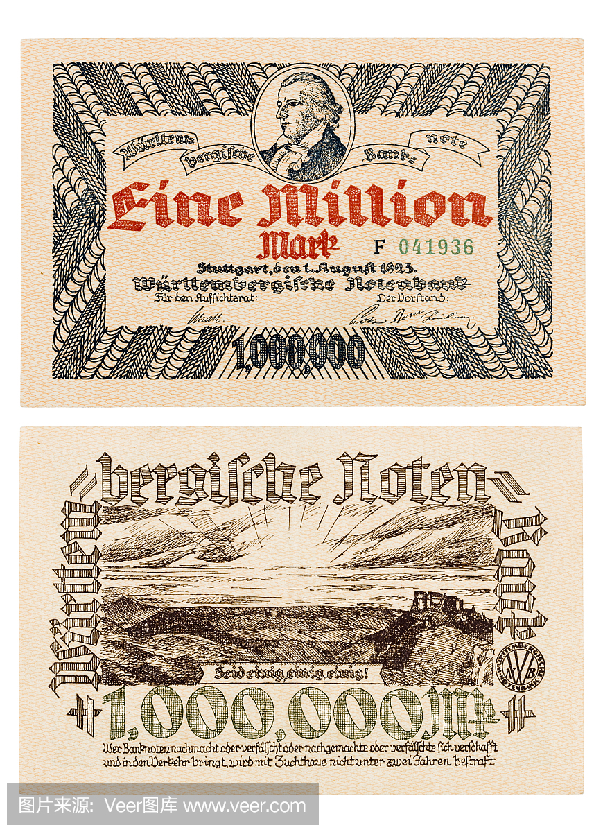 德国德意志马克,德国货币,德国钞票,德意志马克