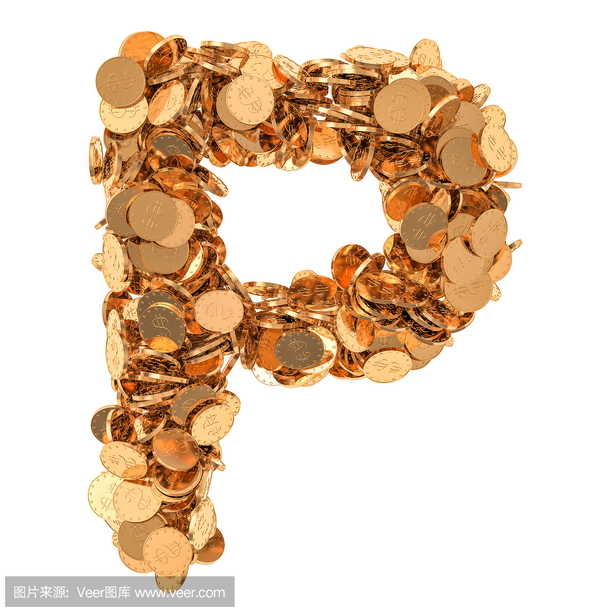 商务,成功,英文字母P,一个物体