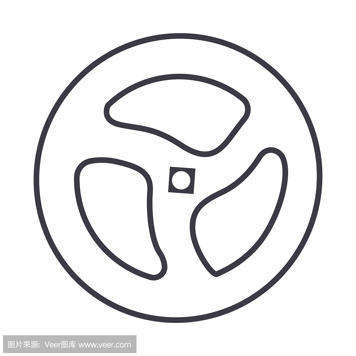 shutter pipe, valve vector line icon, sign, illustrat