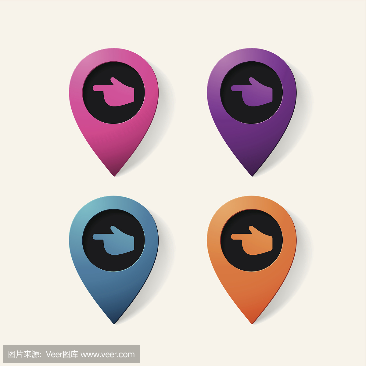 暂停手势,要求暂停,停止信号,时间到信号