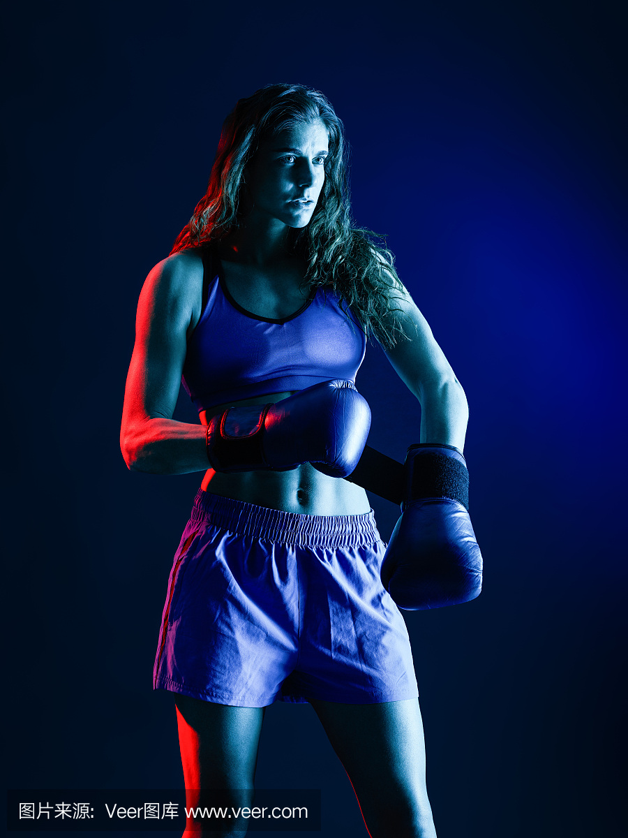 拳击,散打,拳击手,男拳击手