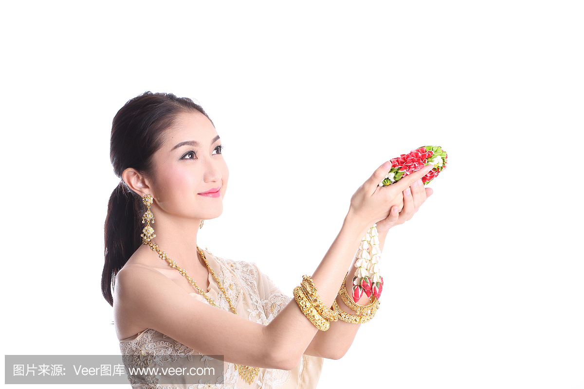泰国女性传统服饰泰国女性穿泰国传统服饰