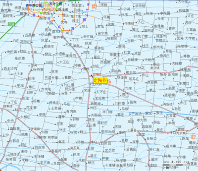 菏泽城区地图高清版图片