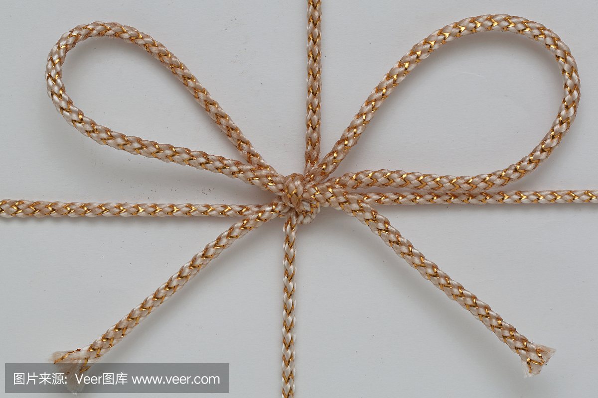 打结,黄金,包装纸,蝴蝶结