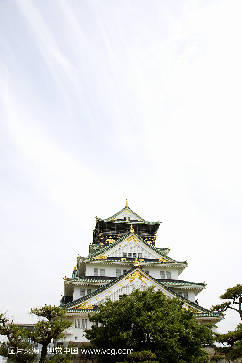 大阪城,日本,亚洲,著名景点
