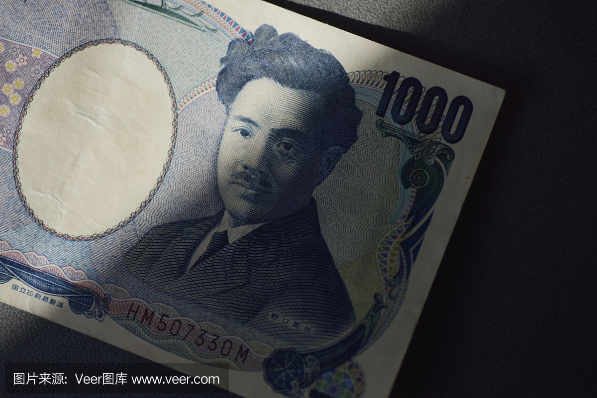 1000日元,1000日元钞票,面值1000日元,